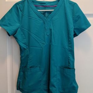 Scrub Top: Purple Label